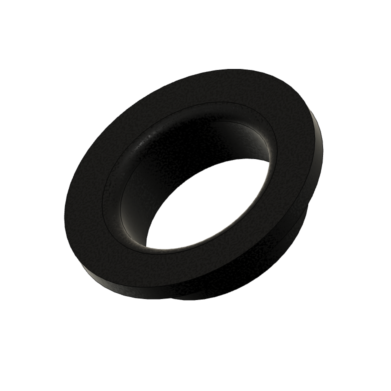 RC Gas Turbine 12mm plastic grommet Black