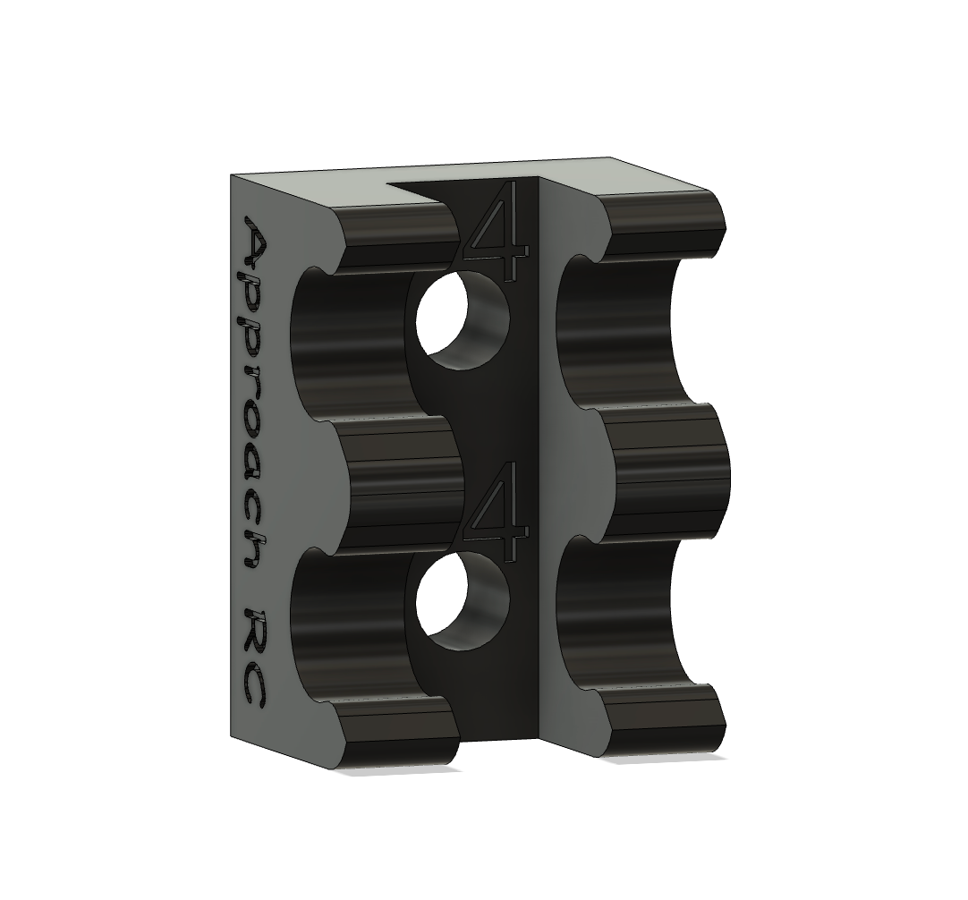 Fuel Line Holders Double 2 Each