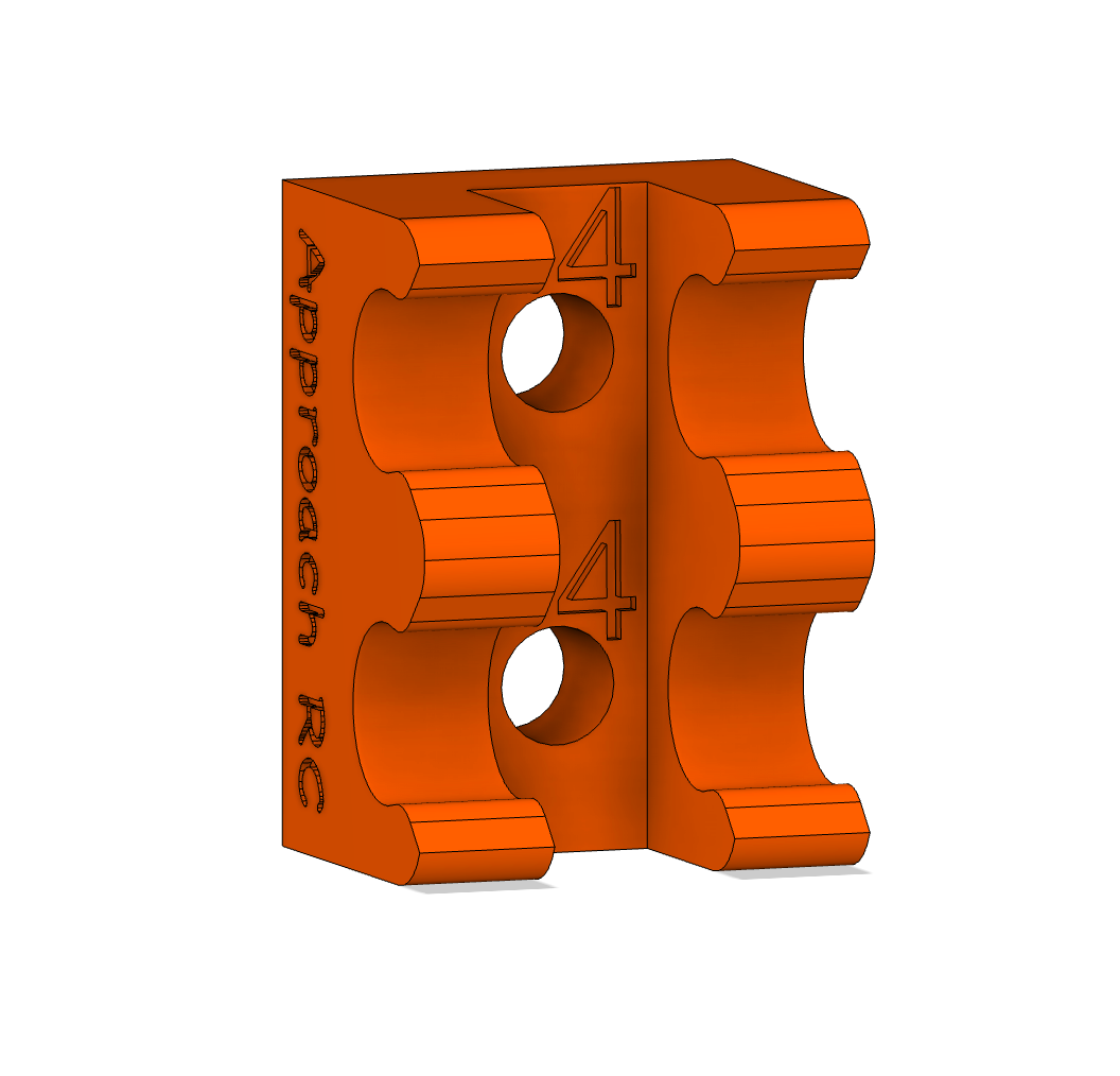 Fuel Line Holders Double 2 Each