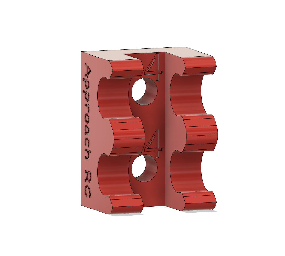 Fuel Line Holders Double 2 Each