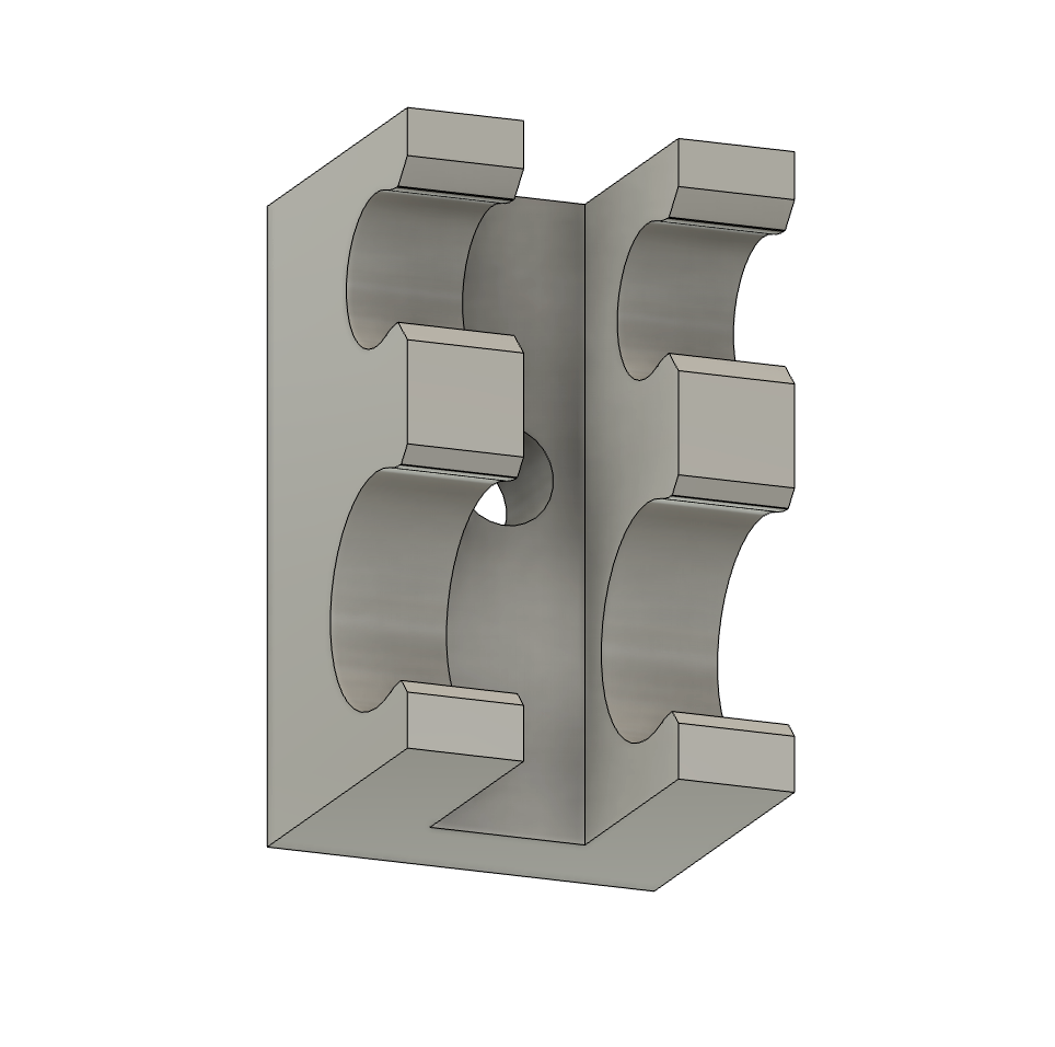 Fuel Line Holders Double 2 Each