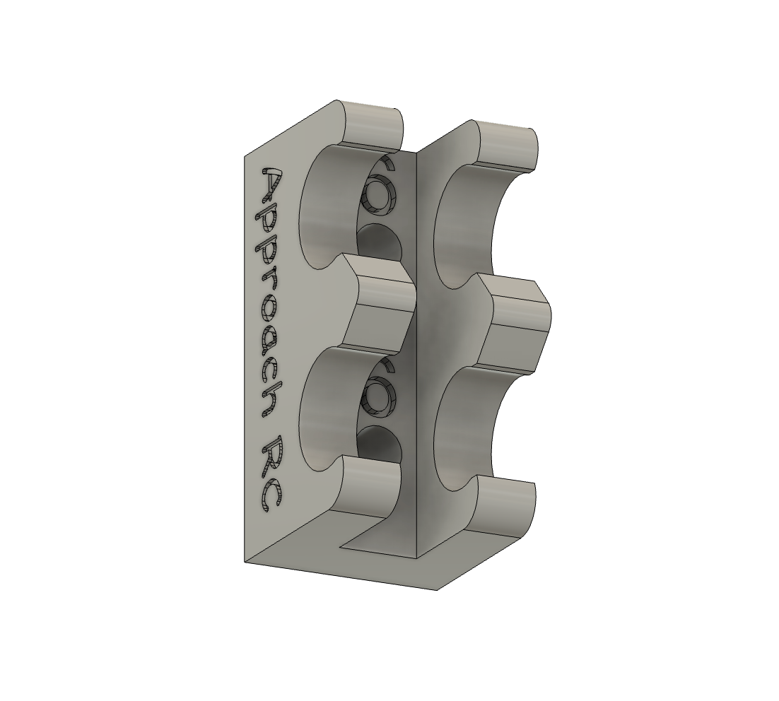 Fuel Line Holders Double 2 Each