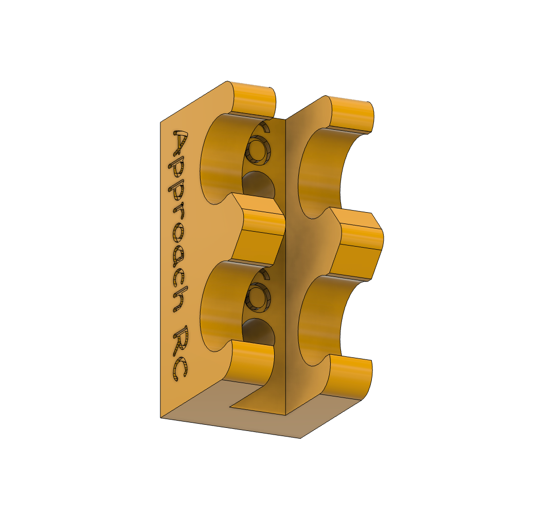 Fuel Line Holders Double 2 Each