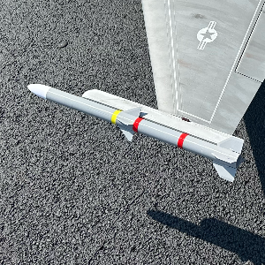 AIM-120 Missile Mounted on the Boomerang F-16