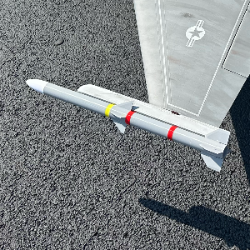 AIM-120 Missile Mounted on the Boomerang F-16