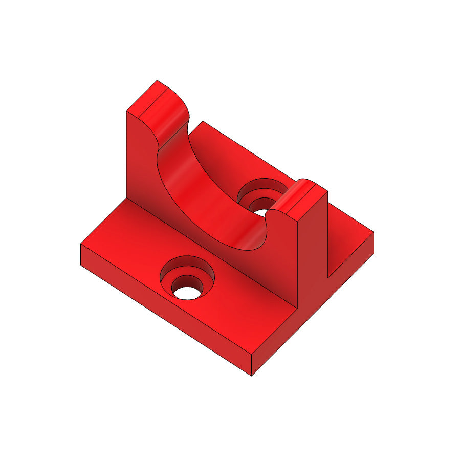 Female Quick Connect Holder Red