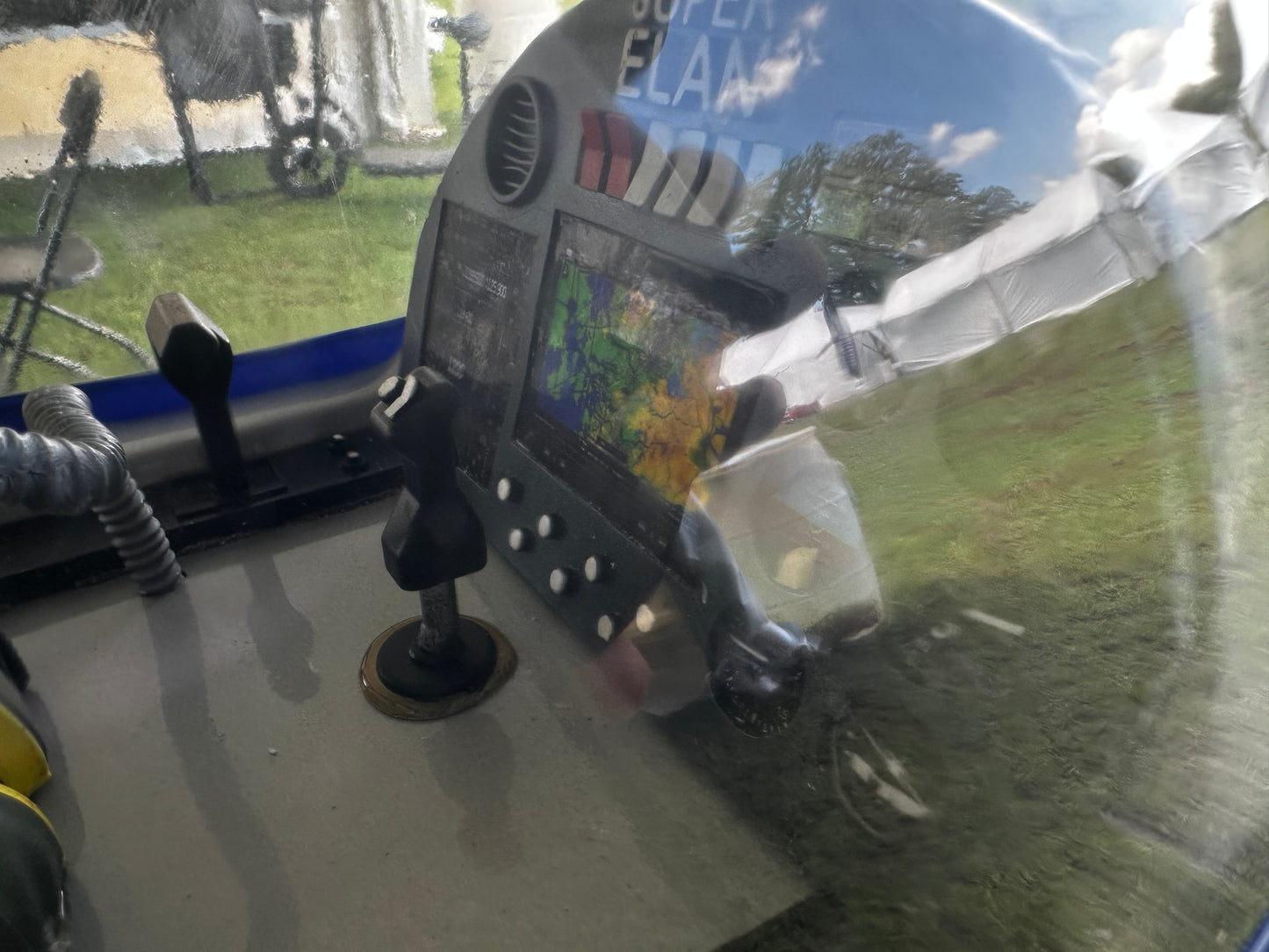 Cockpit Kit with pilot for the Boomerang Super Elan