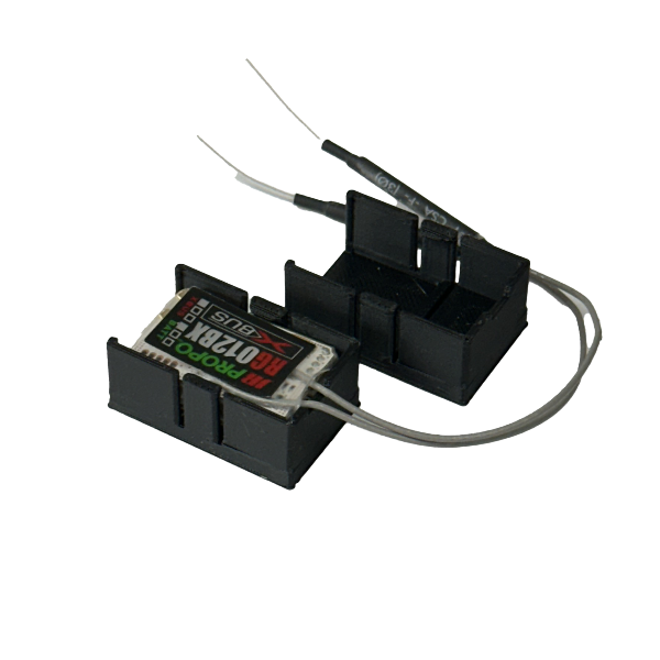 JR RG012BX Receiver Mount Black