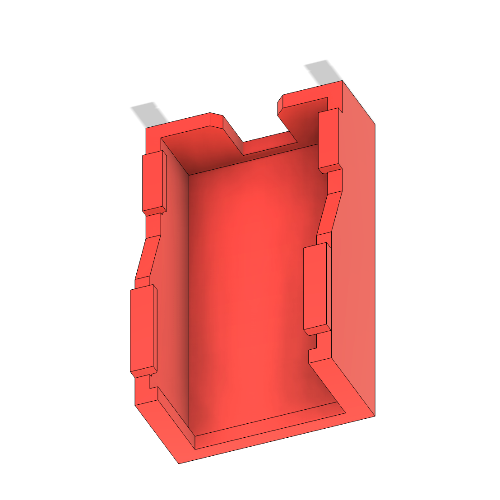 Powerbox PBS-Dock Mount Red