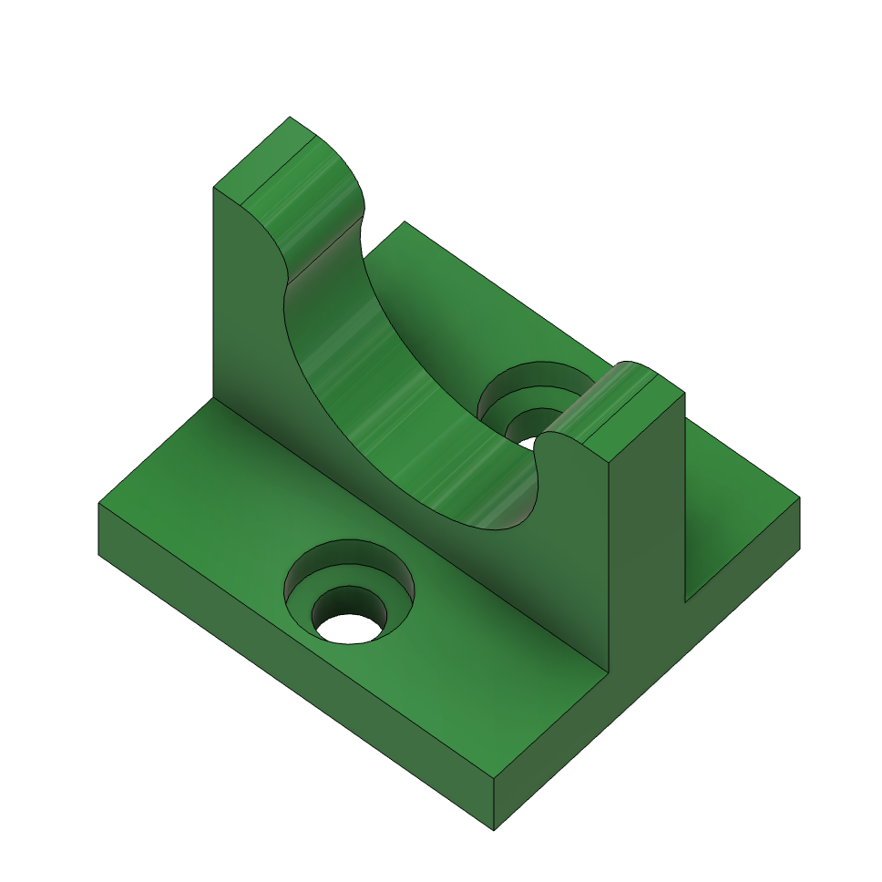 Female Quick Connect Holder 3D Print File