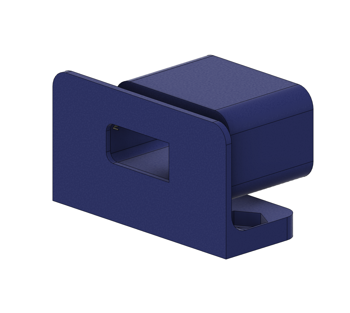 XT 30 Female Connector Mount 90 degree side mount
