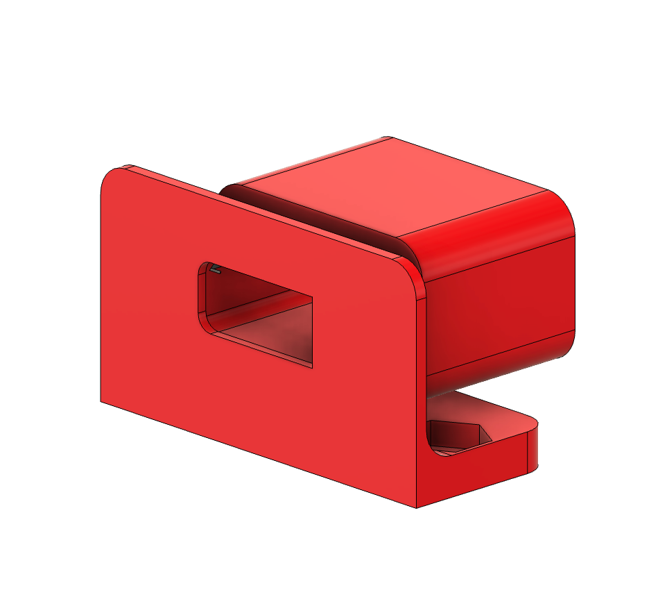 XT 30 Female Connector Mount 90 degree side mount