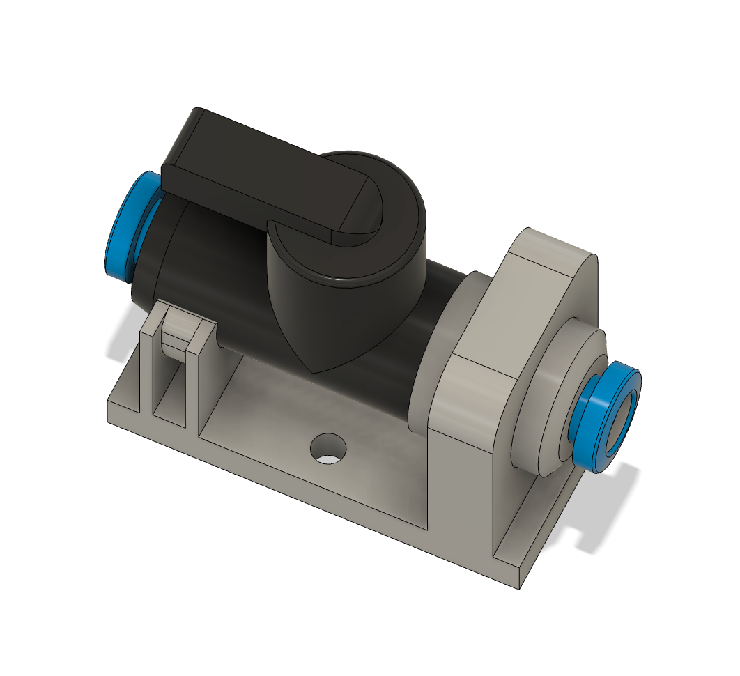 Festo 4mm Ball Valve Mount