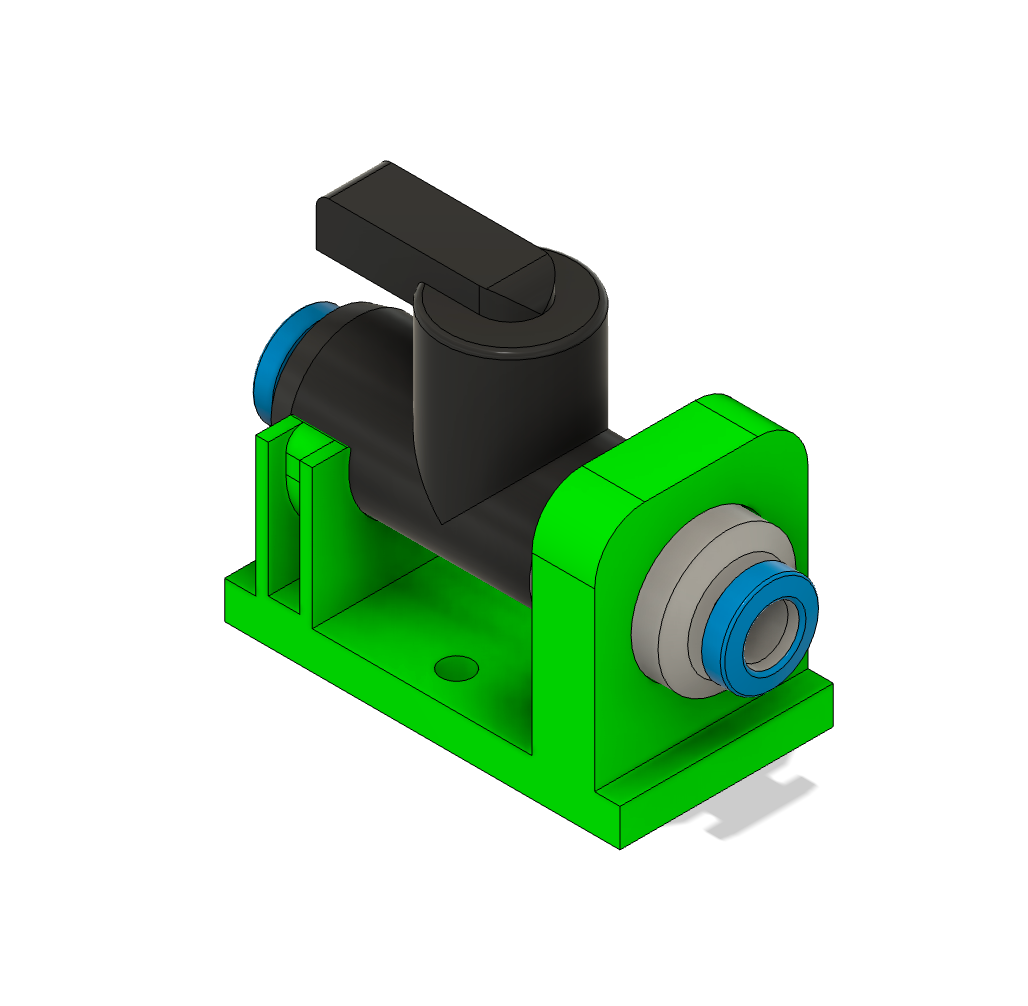 Festo 4mm Ball Valve Mount