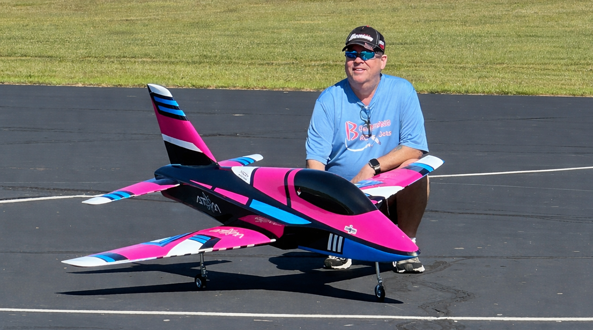 Alan Butler with the Boomerang Atom