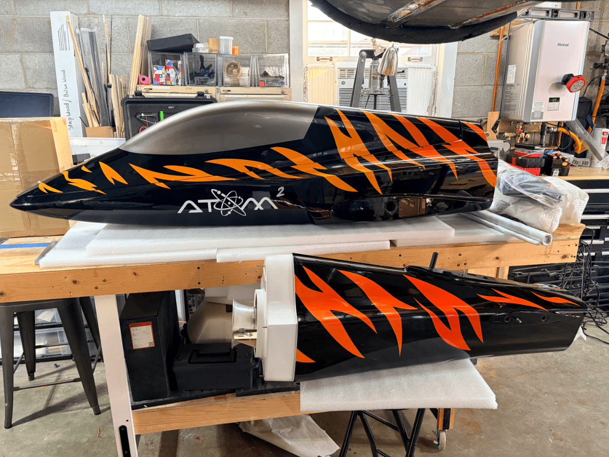 We build the Boomerang Atom Squared - Approach RC Concepts