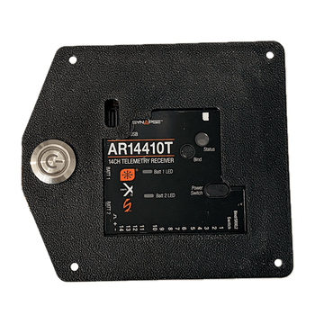 Spektrum AR14410T FLush Mount in black for RC Airp[lanes and Jets