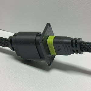 AR1 Flush Mount Black