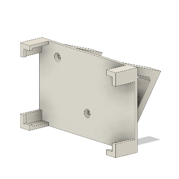 Advanced Radio Screen Mount Gray