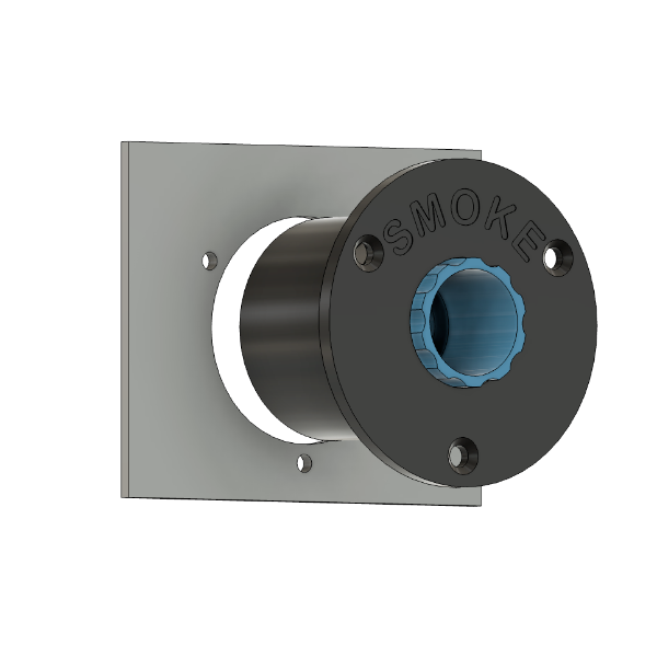 DRY BREAK FLUSH MOUNT SMOKE BLACK