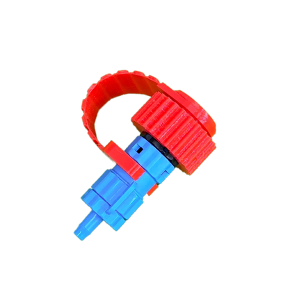 Dry Break Male Plug With Lanyard
