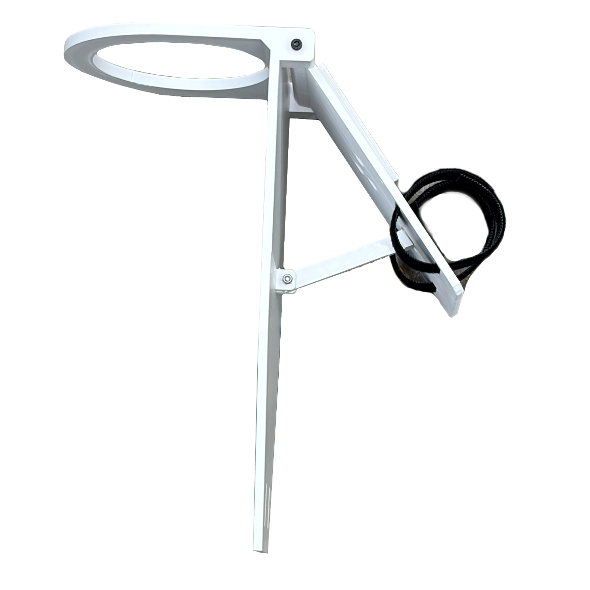 El Pump Station Mount White in up position