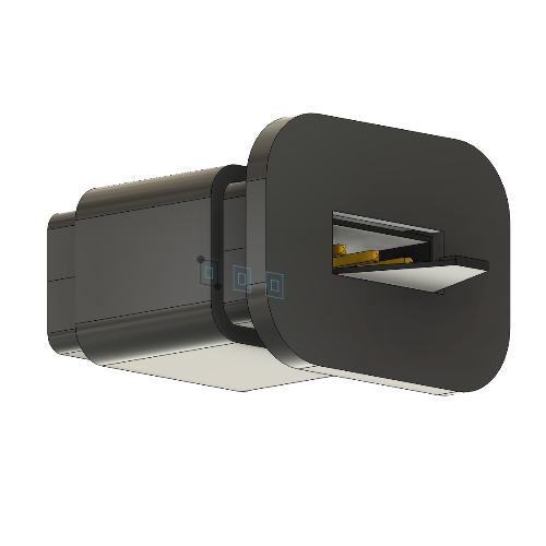 Female Servo Connector Surface Mount 
