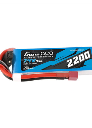 Gensace 2S 7.4V Lipo Receiver Battery