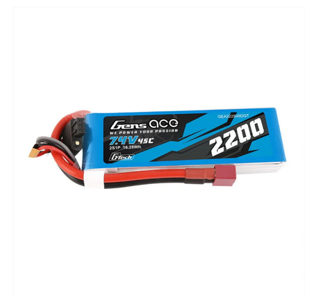 Gensace 2S 7.4V Lipo Receiver Battery
