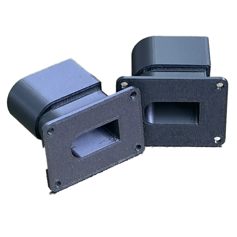 IC5 Connector Flush Mount Black