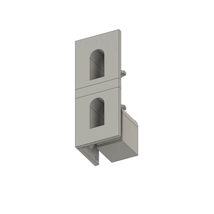IC5 Connector Double Side mount Gray