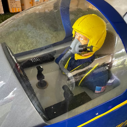 Cockpit Kit with pilot for the Boomerang Super Elan