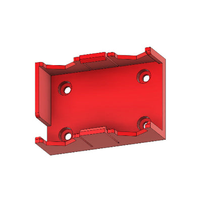 Jeti Rex 7 / Rex 7 Assist Receiver Mount Red