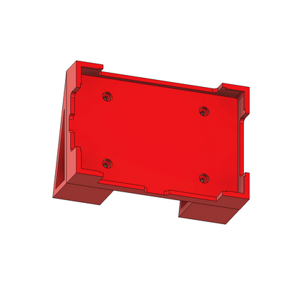 Kingtech GCU mount Red for RC Gas Turbine