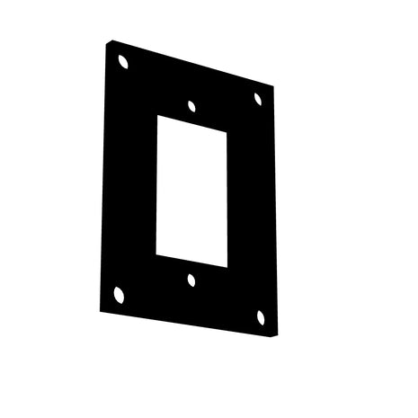 Powerbox Switch Flush Mount Black