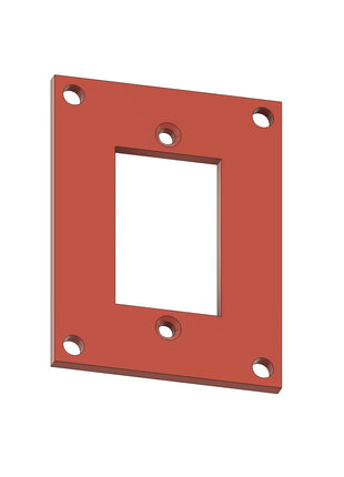 Powerbox Switch Flush Mount Red
