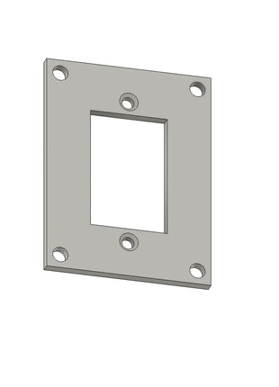 Powerbox Switch Flush Mount Gray