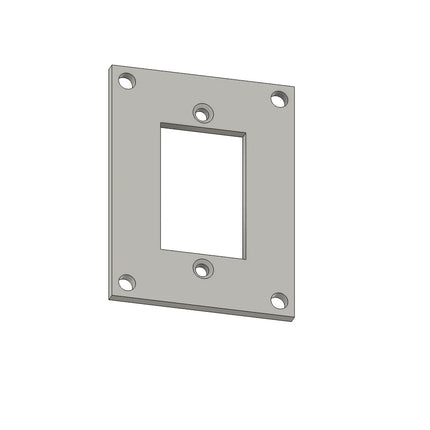 Powerbox Switch Flush Mount Gray