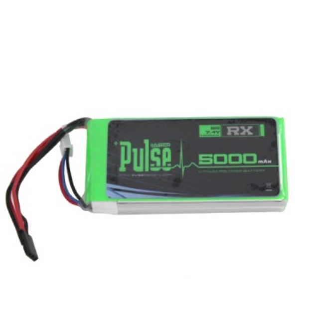 PULSE 2S 5000mah 20C 7.4V RX P-Tech LiPo Battery | Approach RC