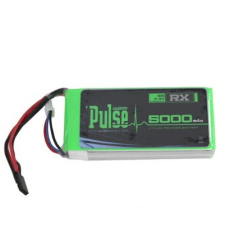 PULSE 2S 5000mah 20C 7.4V RX P-Tech LiPo Battery | Approach RC