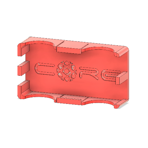 Receiver Mount for Powerbox PBR-26D Red