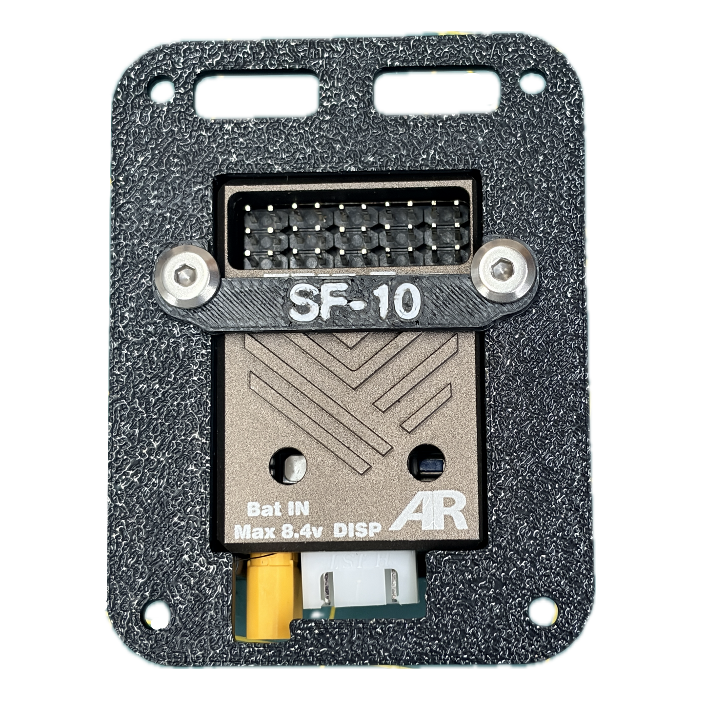 SF-10 Pro Flush Mount Black Top View