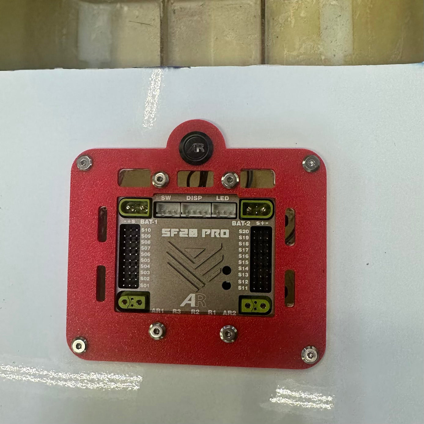 SmoothFlite SF-20 Flush Mount in red