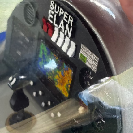 Cockpit Kit with pilot for the Boomerang Super Elan