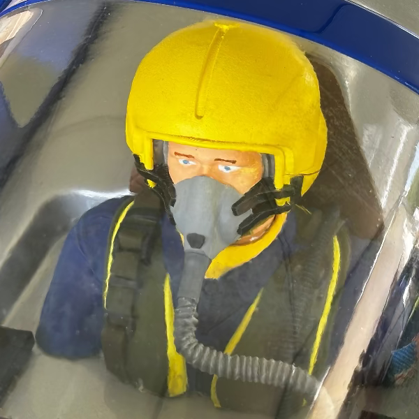 Cockpit Kit with pilot for the Boomerang Super Elan