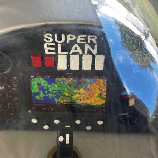 Cockpit Kit with pilot for the Boomerang Super Elan