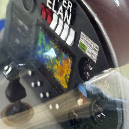 Cockpit Kit with pilot for the Boomerang Super Elan