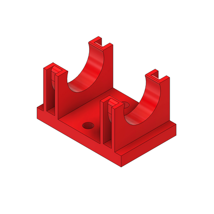 Festo 6mm Ball Valve Mount Red Gas Turbine