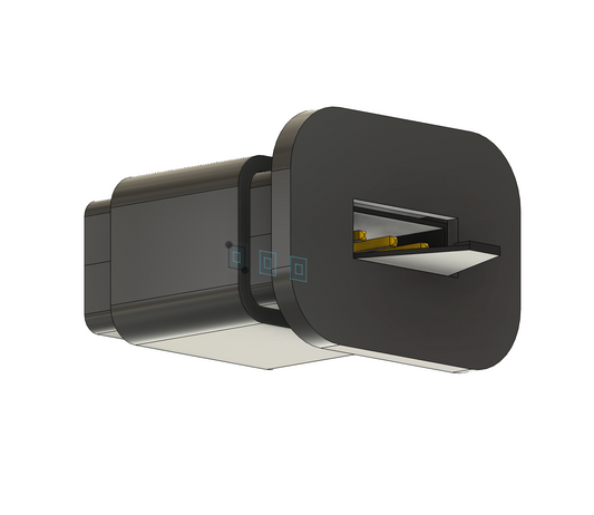 Female Servo Connector Surface Mount 