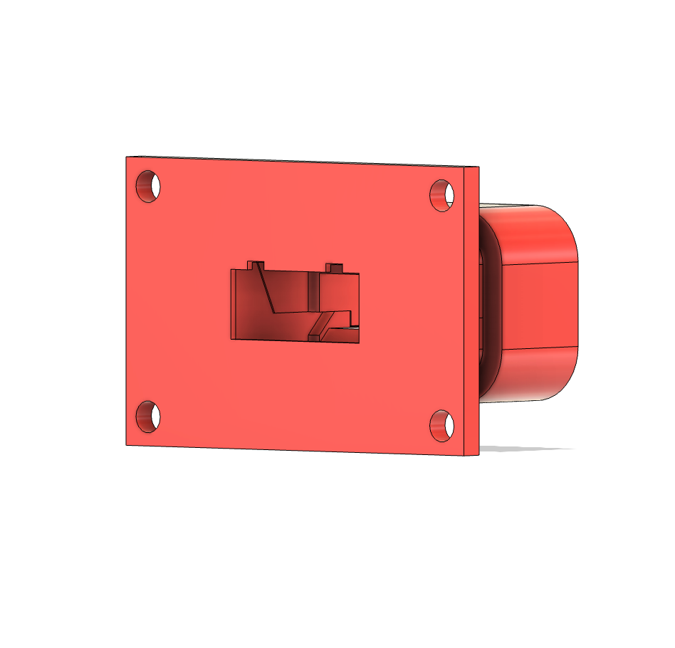 Advanced Radio Screen Extension/Surface Mount Red